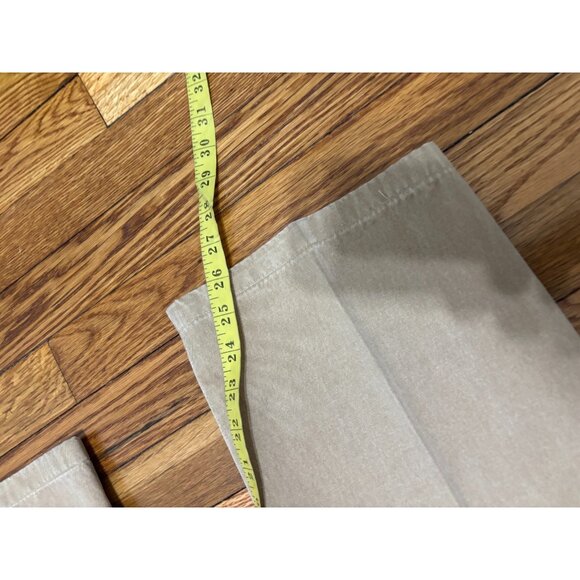 Peter Millar Mens Chino Khaki Pants Sz 36x26 Beige Pima Cotton Twill Flat Front - Picture 8 of 8